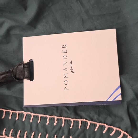 POMANDER PLACE Mini Oversized Evergreen Kinsley‎ Dress Size L - Picture 7 of 9